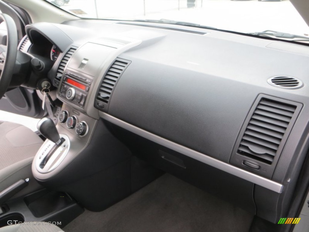 2012 Sentra 2.0 S - Magnetic Gray Metallic / Charcoal photo #22