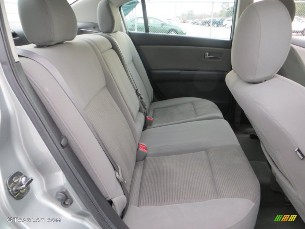 2012 Sentra 2.0 S - Magnetic Gray Metallic / Charcoal photo #25