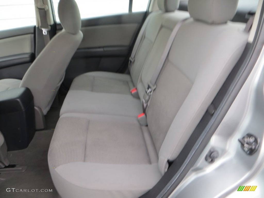 2012 Sentra 2.0 S - Magnetic Gray Metallic / Charcoal photo #28