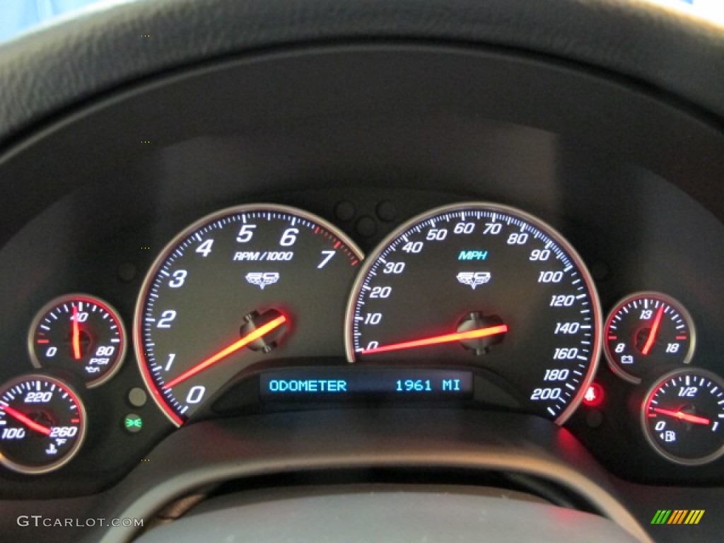 2013 Chevrolet Corvette Grand Sport Coupe Gauges Photo #89334056