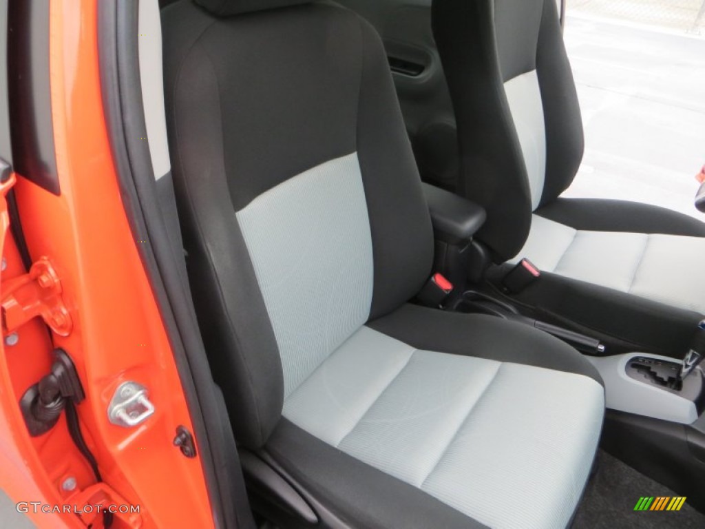 2012 Prius c Hybrid Three - Habanero / Light Blue Gray/Black photo #25