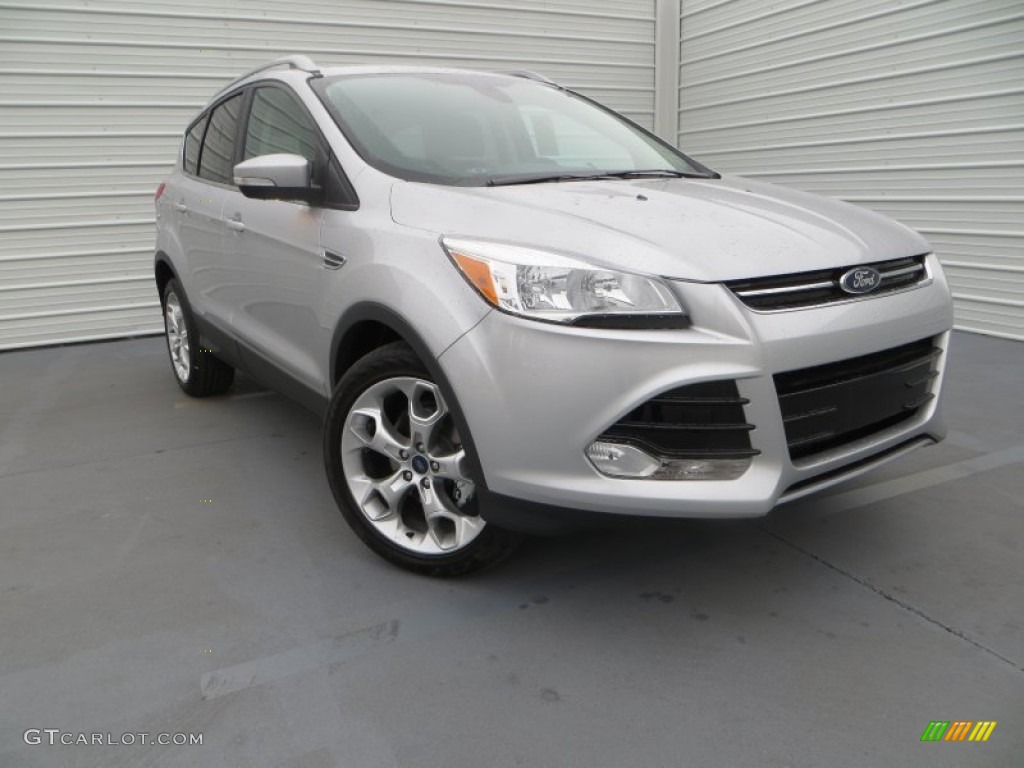 2014 Escape Titanium 1.6L EcoBoost - Ingot Silver / Charcoal Black photo #2