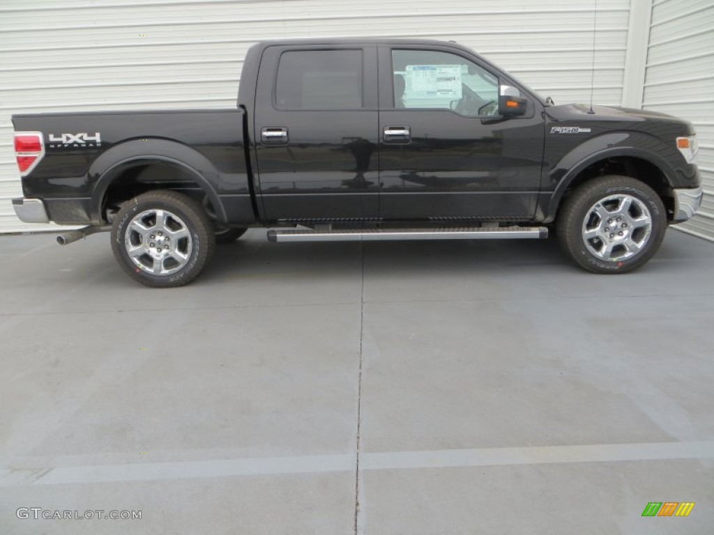 Tuxedo Black 2014 Ford F150 Lariat SuperCrew 4x4 Exterior Photo #89334881