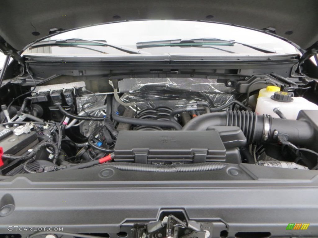 2014 Ford F150 Lariat SuperCrew 4x4 5.0 Liter Flex-Fuel DOHC 32-Valve Ti-VCT V8 Engine Photo #89334926