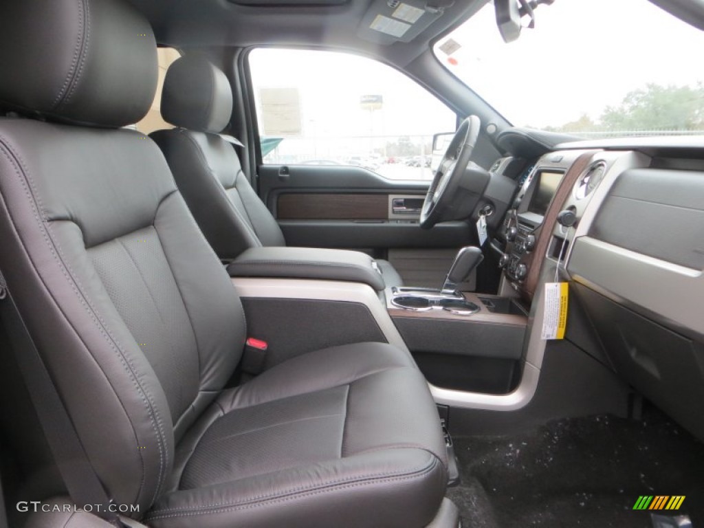 2014 Ford F150 Lariat SuperCrew 4x4 Front Seat Photo #89334935