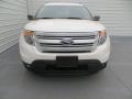 2014 White Platinum Ford Explorer XLT  photo #8