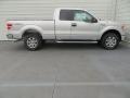 2014 Ingot Silver Ford F150 XLT SuperCab 4x4  photo #3