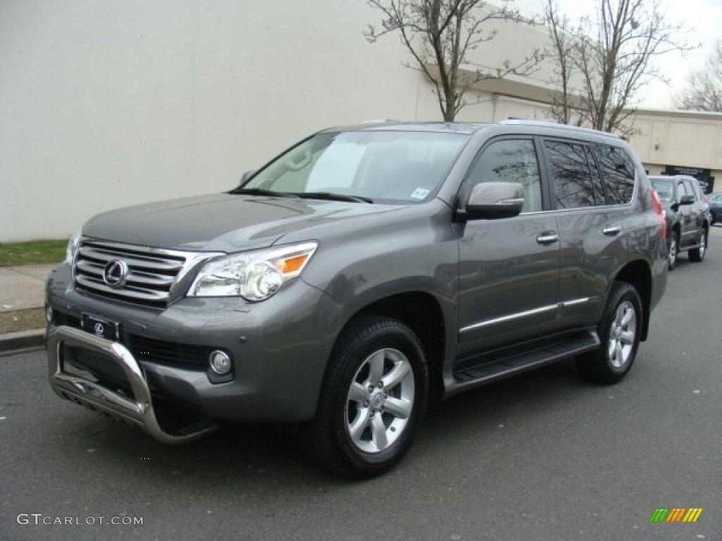 2011 GX 460 Premium - Knights Armor Pearl / Sepia/Auburn Bubinga photo #1