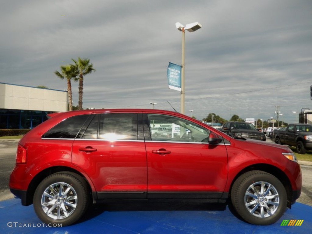 Ruby Red 2014 Ford Edge Limited Exterior Photo #89336770
