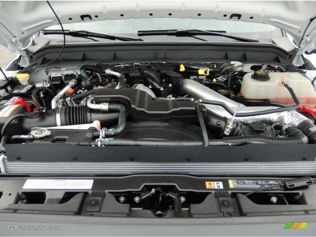 2014 F350 Super Duty XL Crew Cab 4x4 Dually - Oxford White / Steel photo #10