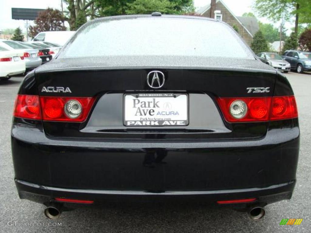 2006 TSX Sedan - Nighthawk Black Pearl / Ebony Black photo #5