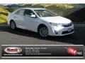 2014 Super White Toyota Camry Hybrid XLE  photo #1