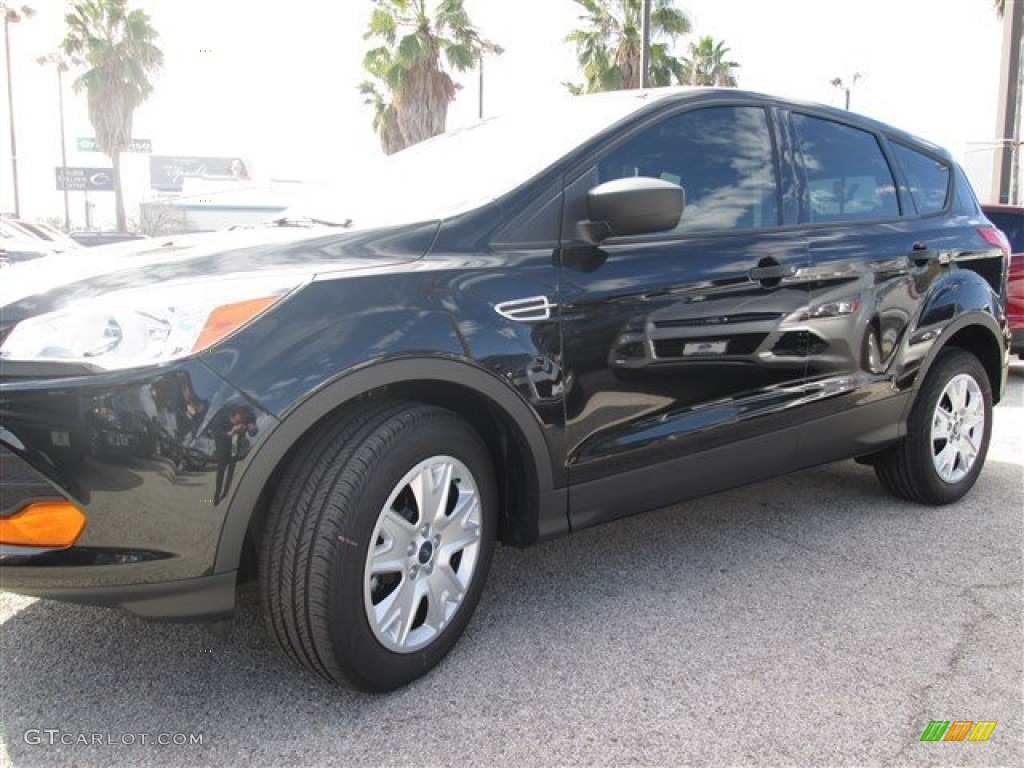 2014 Escape S - Tuxedo Black / Charcoal Black photo #1