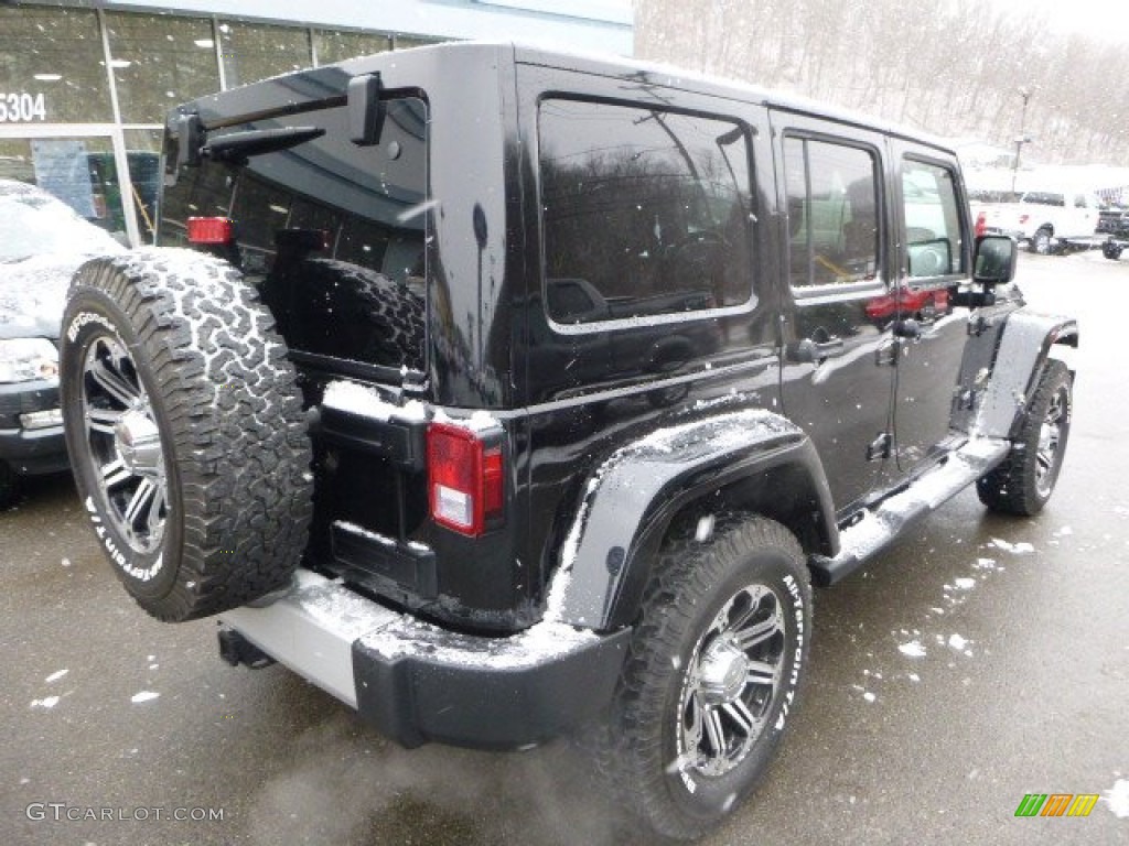 Black 2013 Jeep Wrangler Unlimited Sahara 4x4 Exterior Photo #89341480