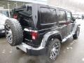 Black 2013 Jeep Wrangler Unlimited Sahara 4x4 Exterior