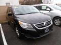 Nocturne Black Metallic 2010 Volkswagen Routan SEL