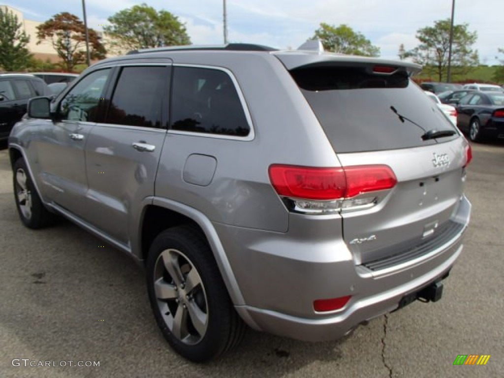 2014 Grand Cherokee Overland 4x4 - Billet Silver Metallic / Overland Morocco Black photo #8