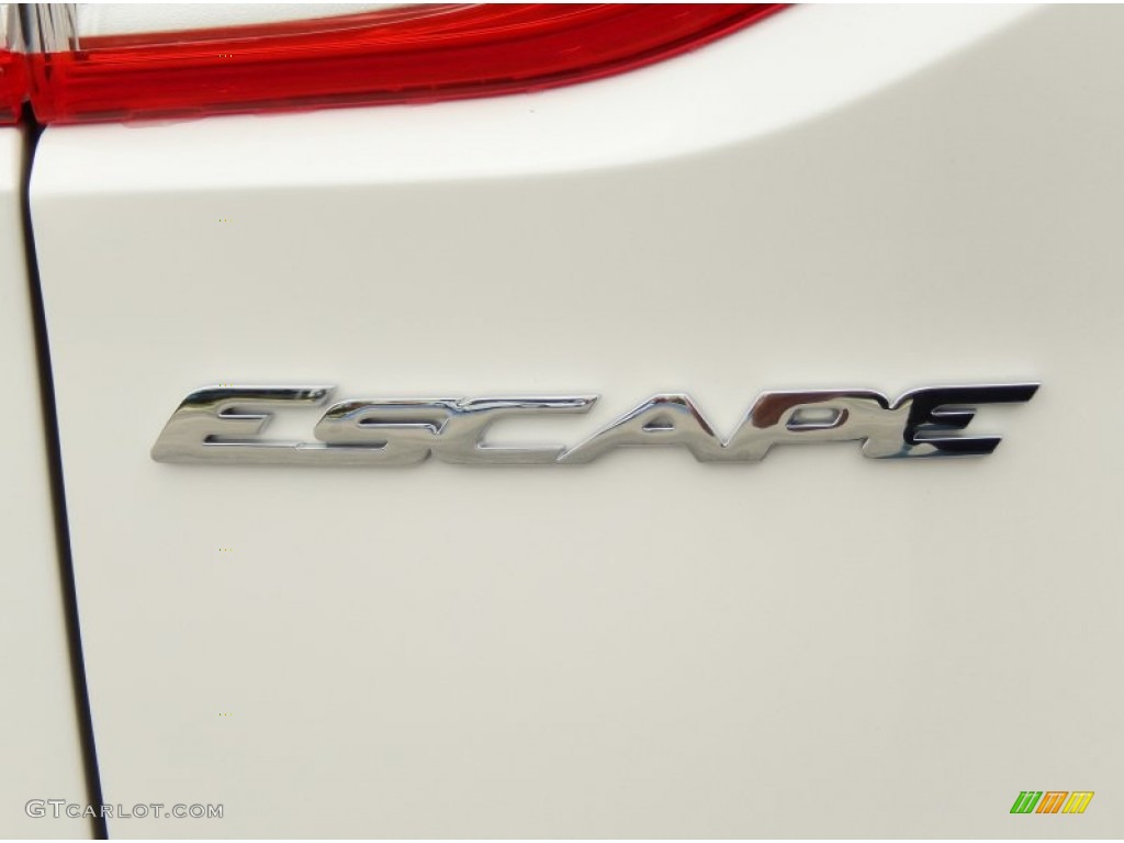 2014 Escape Titanium 2.0L EcoBoost - White Platinum / Medium Light Stone photo #4