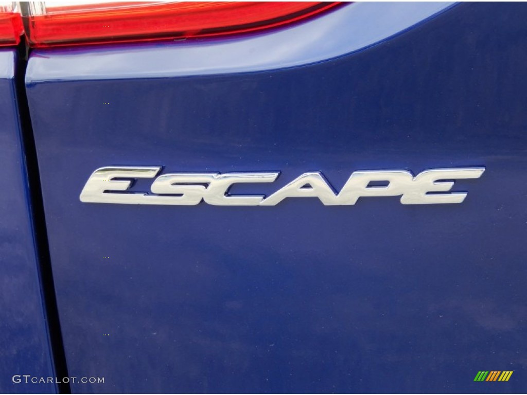 2014 Escape SE 2.0L EcoBoost - Deep Impact Blue / Medium Light Stone photo #4