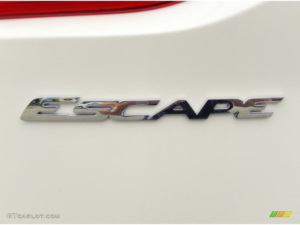 2014 Escape Titanium 1.6L EcoBoost - White Platinum / Medium Light Stone photo #4