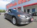 Polished Metal Metallic - Civic EX Coupe Photo No. 1