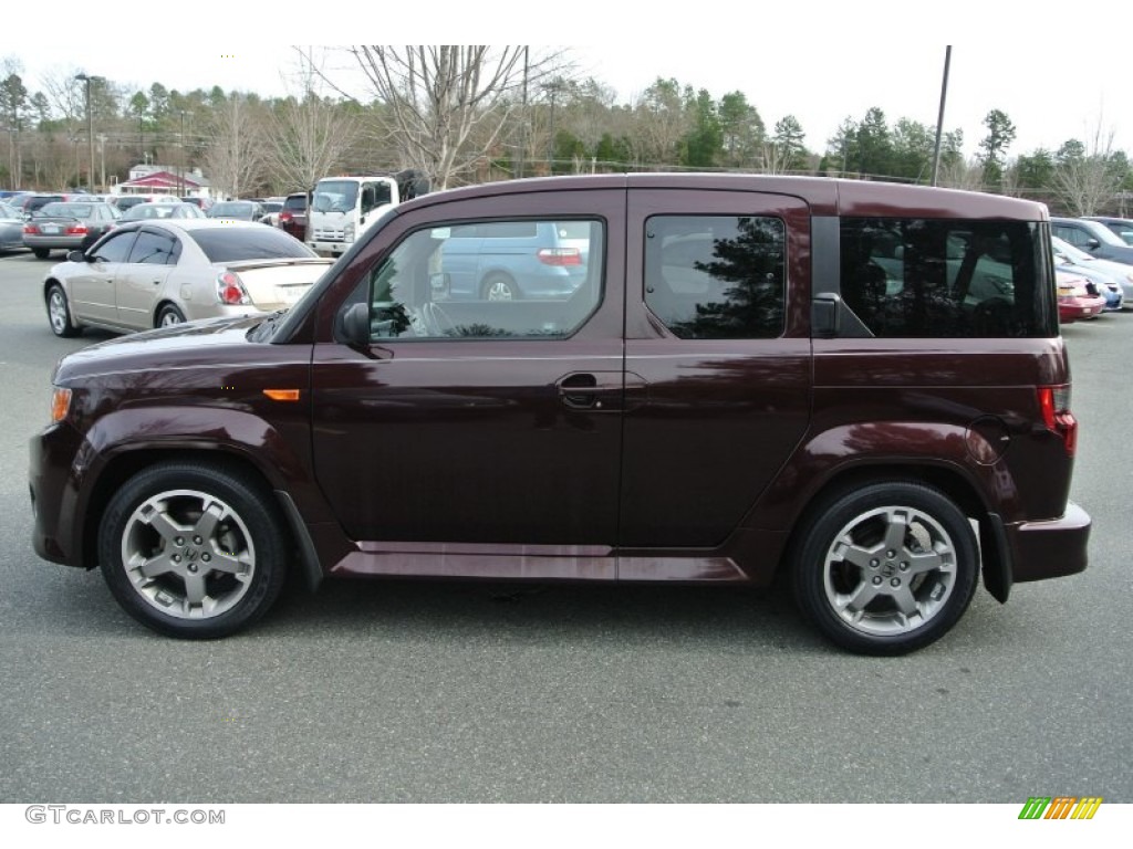 Midnight Red Pearl 2009 Honda Element SC Exterior Photo #89344810