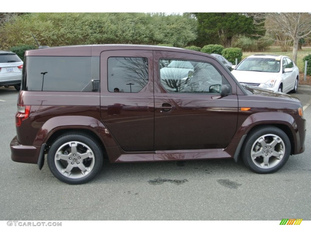 Midnight Red Pearl 2009 Honda Element SC Exterior Photo #89344873