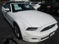 Performance White 2013 Ford Mustang V6 Premium Convertible