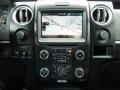 2014 Ford F150 FX Appearance Black Leather/Alcantara Interior Navigation Photo