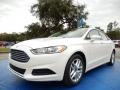 White Platinum 2014 Ford Fusion Gallery