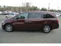 2012 Dark Cherry Pearl II Honda Odyssey EX  photo #3