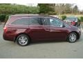 2012 Dark Cherry Pearl II Honda Odyssey EX  photo #6