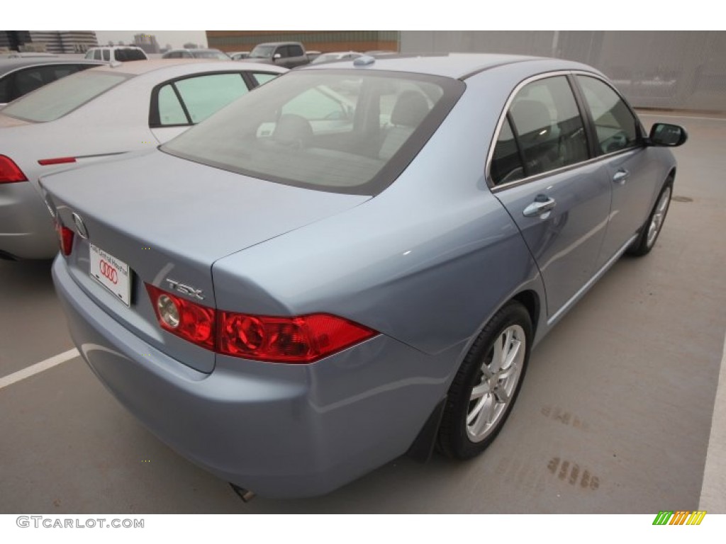 2005 TSX Sedan - Meteor Silver Metallic / Quartz photo #7