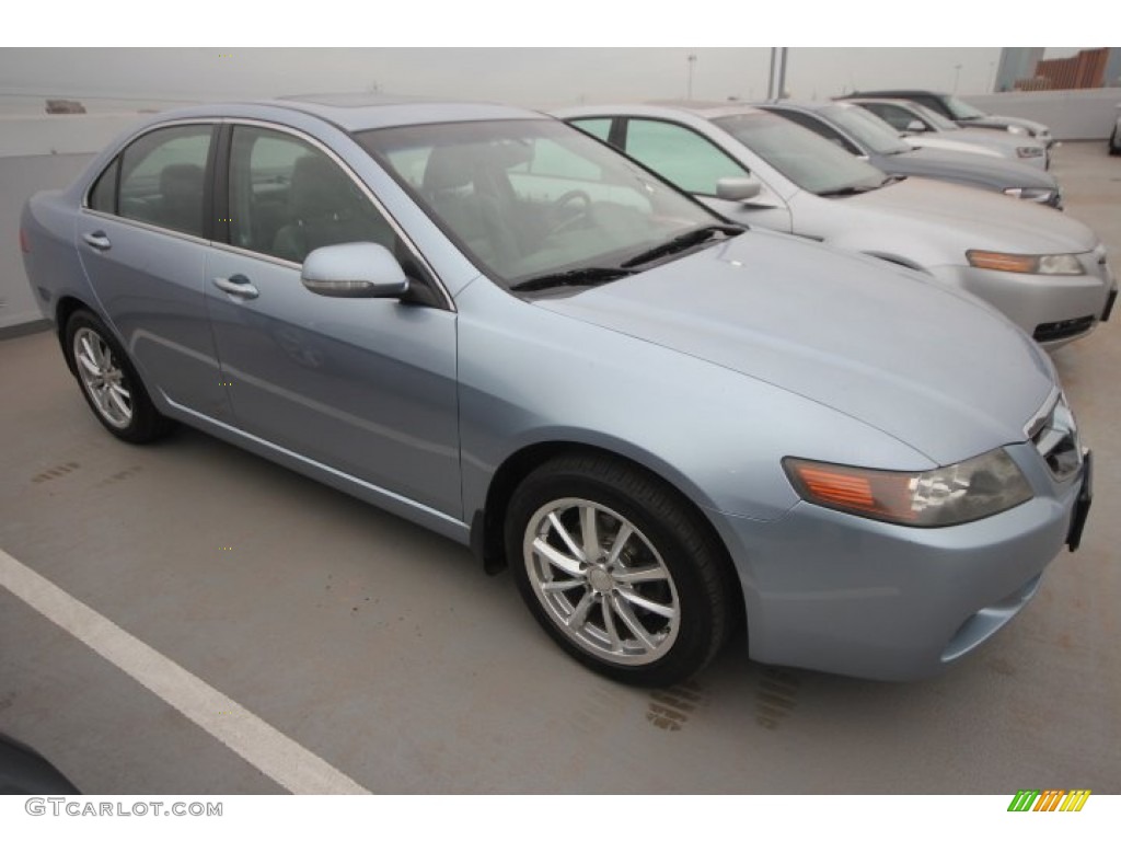 2005 TSX Sedan - Meteor Silver Metallic / Quartz photo #8