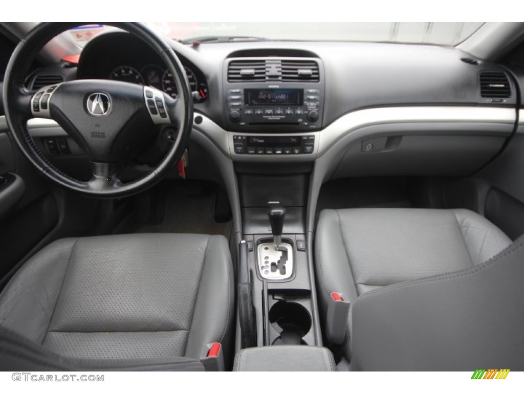 2005 TSX Sedan - Meteor Silver Metallic / Quartz photo #24