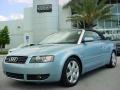 2006 Aquamarine Blue Metallic Audi A4 1.8T Cabriolet  photo #1