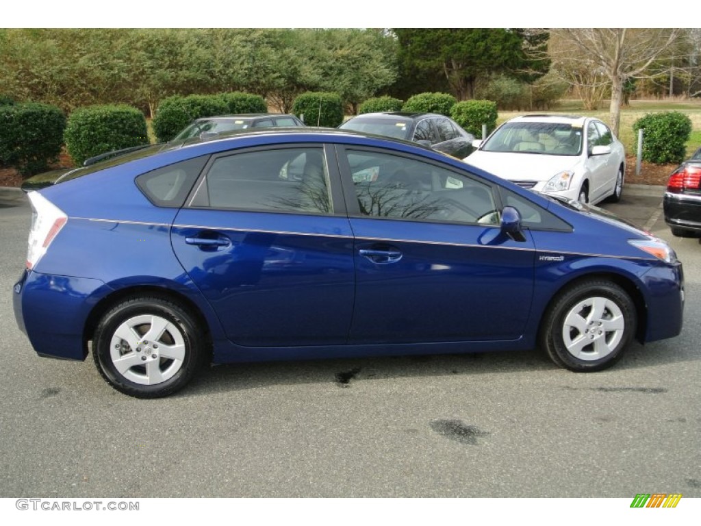 2010 Prius Hybrid II - Blue Ribbon Metallic / Bisque photo #6