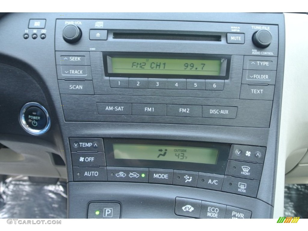 2010 Toyota Prius Hybrid II Audio System Photo #89347510