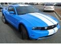 2012 Grabber Blue Ford Mustang GT Coupe  photo #2