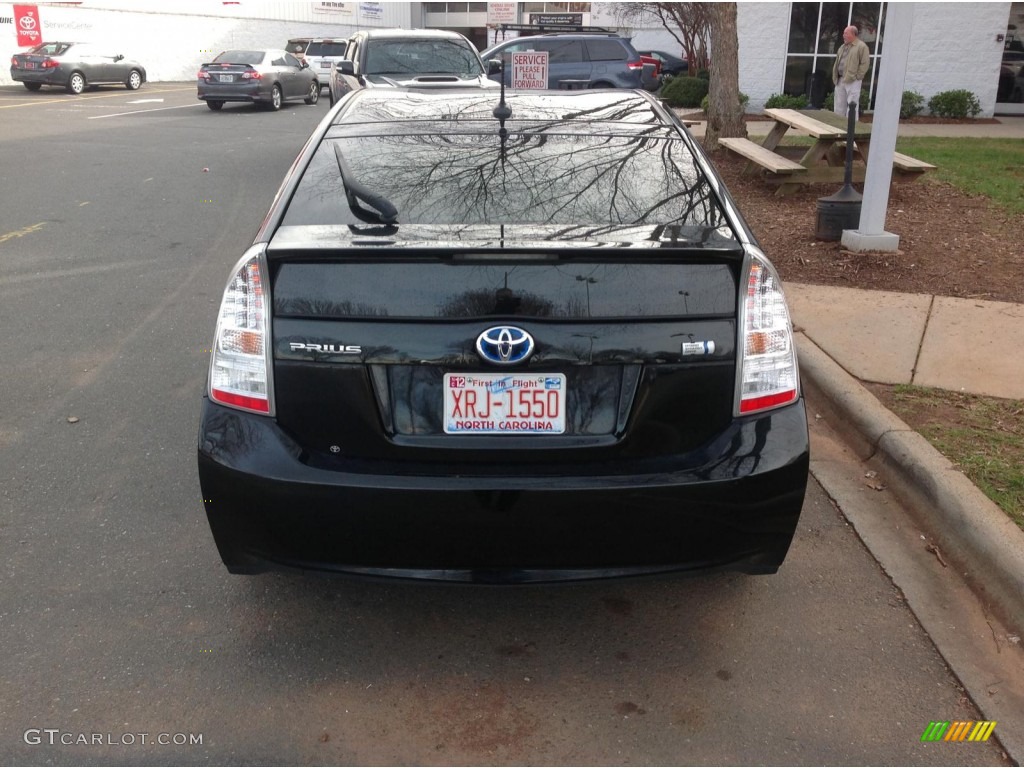 2011 Prius Hybrid II - Black / Bisque photo #2