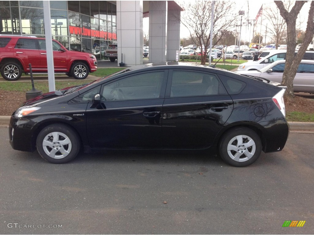 2011 Prius Hybrid II - Black / Bisque photo #3