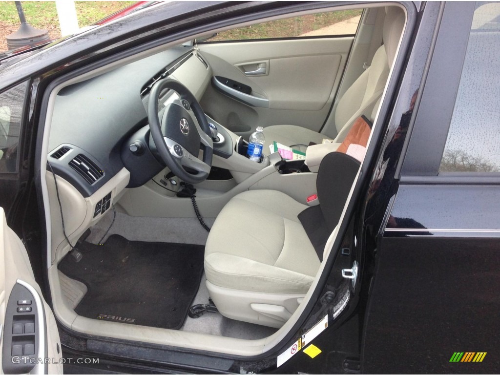 2011 Prius Hybrid II - Black / Bisque photo #7