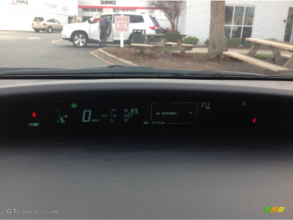2011 Prius Hybrid II - Black / Bisque photo #9
