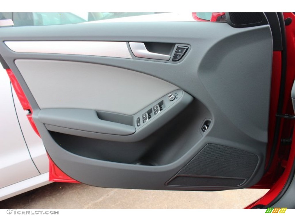 2014 A4 2.0T Sedan - Brilliant Red / Titanium Grey photo #8