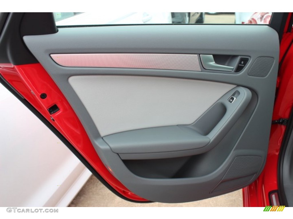 2014 A4 2.0T Sedan - Brilliant Red / Titanium Grey photo #20