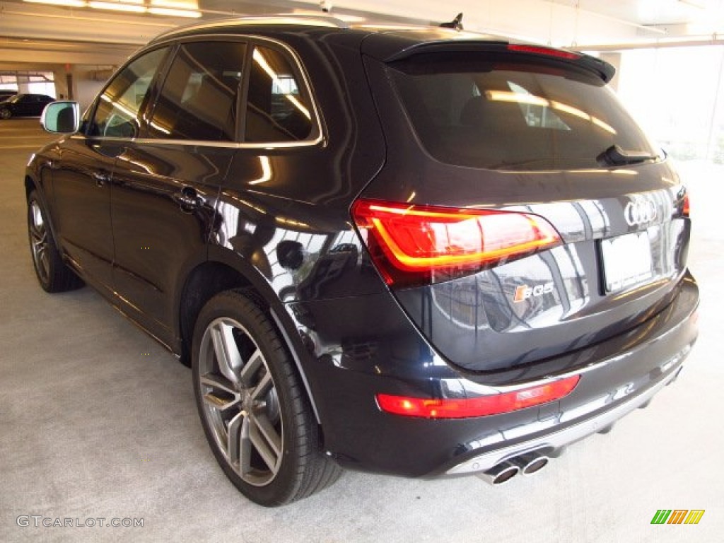 2014 SQ5 Prestige 3.0 TFSI quattro - Moonlight Blue Metallic / Black photo #4