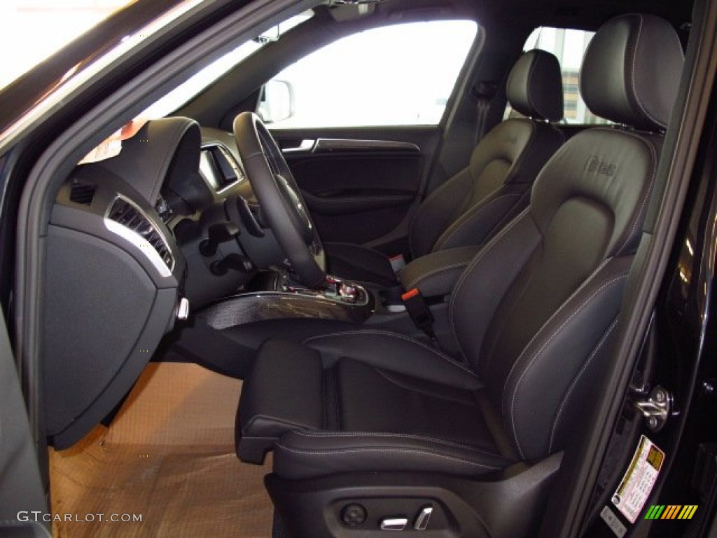 2014 SQ5 Prestige 3.0 TFSI quattro - Moonlight Blue Metallic / Black photo #13