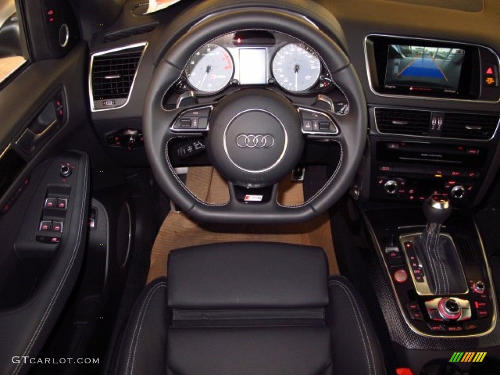 2014 SQ5 Prestige 3.0 TFSI quattro - Moonlight Blue Metallic / Black photo #17