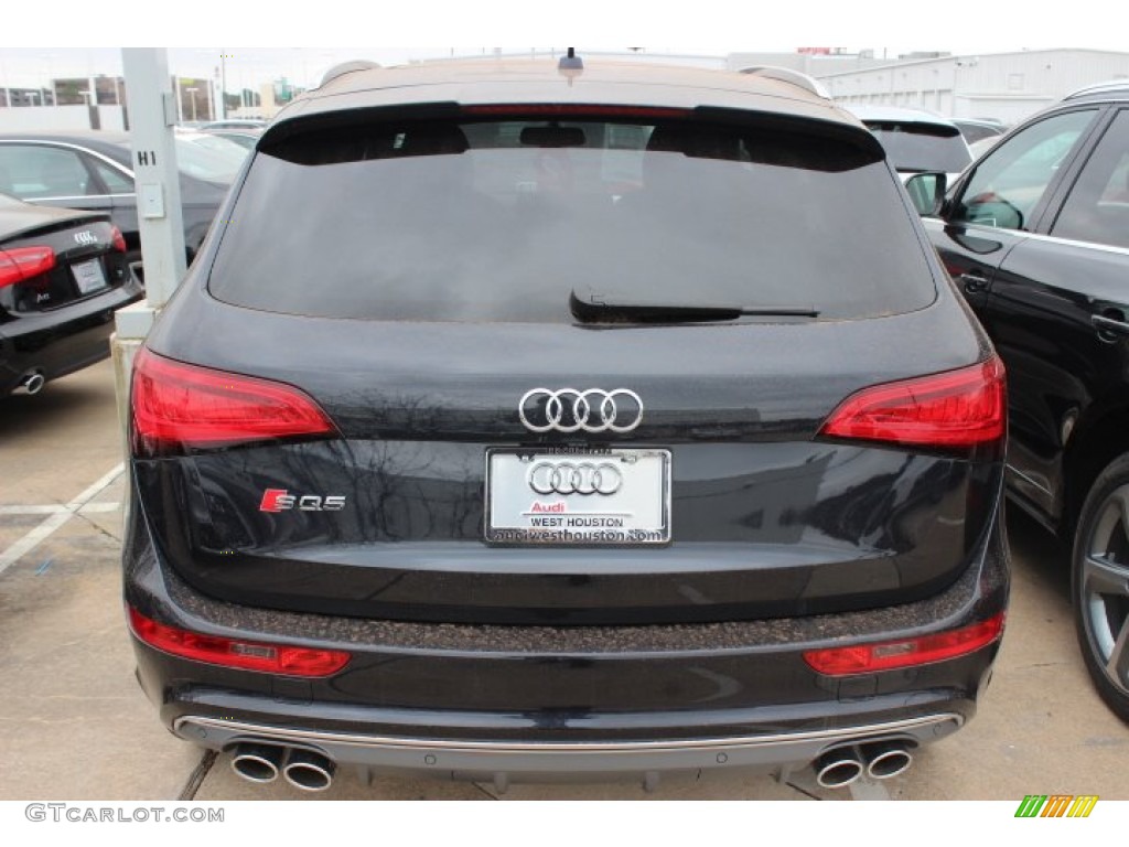 2014 SQ5 Premium plus 3.0 TFSI quattro - Moonlight Blue Metallic / Black/Lunar Silver photo #4