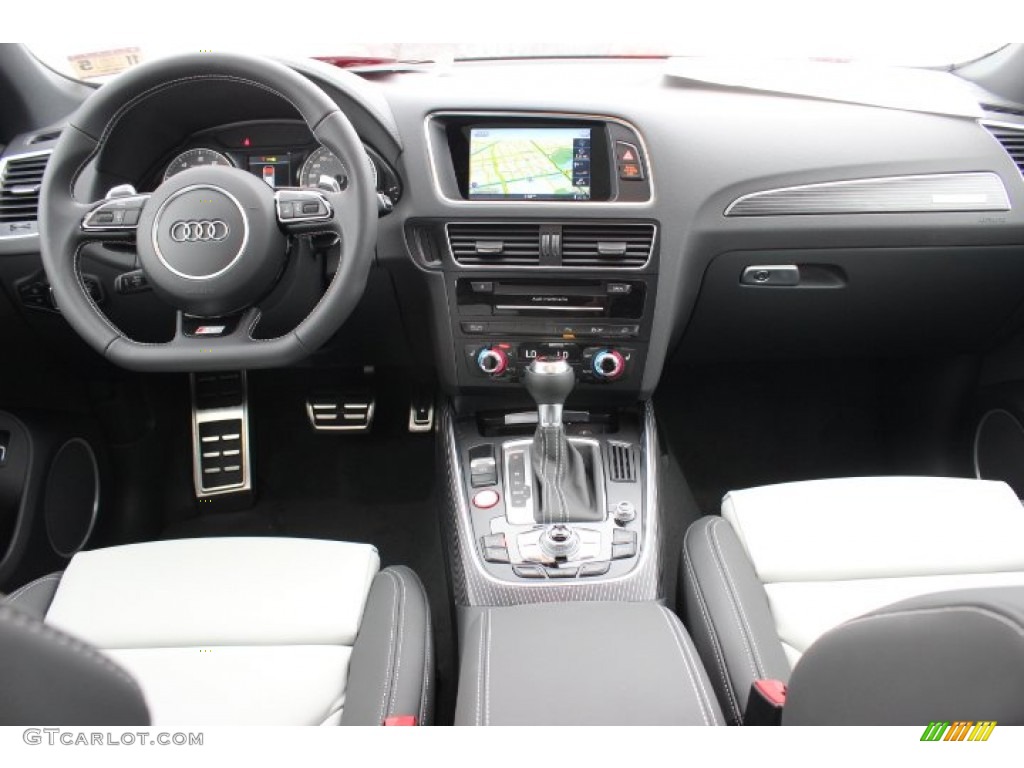 2014 SQ5 Premium plus 3.0 TFSI quattro - Moonlight Blue Metallic / Black/Lunar Silver photo #25